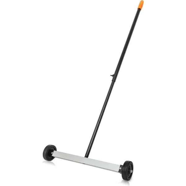 15-Inch Mini Wheeled Magnetic Sweeper with Telescopic Handle