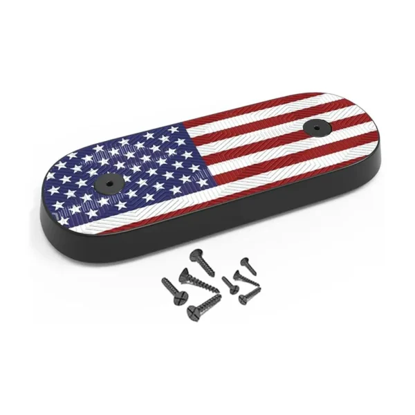 Strong suction custom pattern rounded rectangular gun magnet