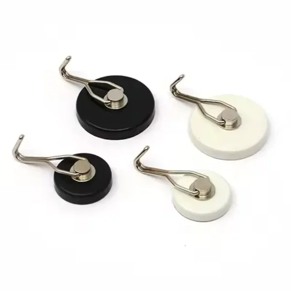 Swivel Hook Convenient Round Pot Base Neodymium Magnet