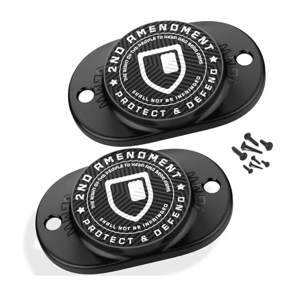 Wear-resistant and waterproof rubber coated N52 gun magnet customized logo