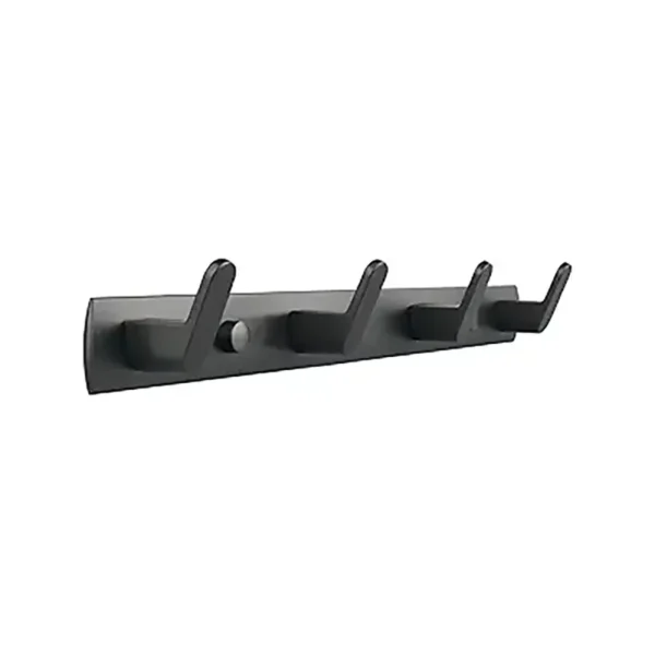 Strong Rubber Coated Multi-Hook Magnetic Coat Hook Rack