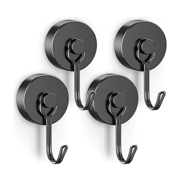 Swivel Magnetic Coat Hook Epoxy Coated Pot Tape Hook