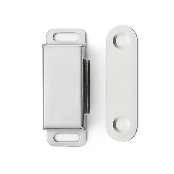 Double ear countersunk stainless steel nickel plated magnetic latch