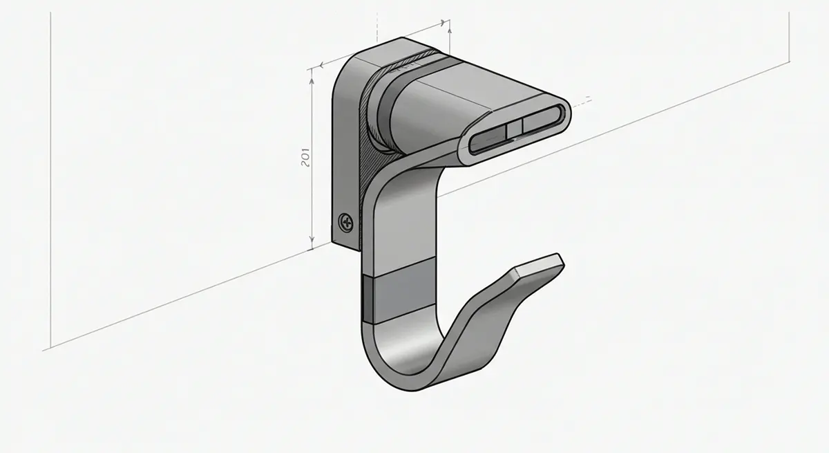 Magnetic Coat Hook Customization Plan