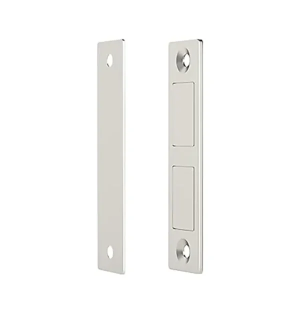 Nickel-plated ultra-thin double magnetic Latches stainless steel magnetic latch