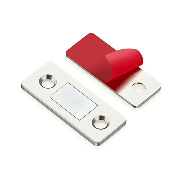 Ultra-thin cabinet Magnetic Latches stainless steel adhesive latch