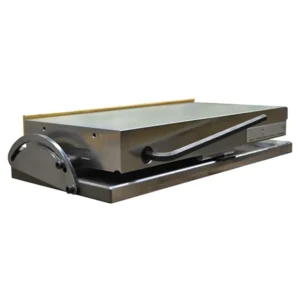 Unidirectional tilt sine table permanent magnetic chuck workbench