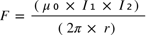 Formula for magnetic permeability of free space 3