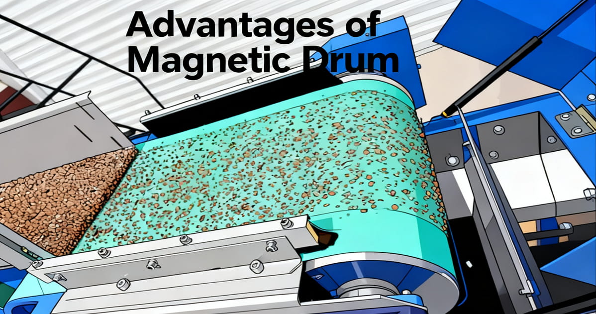 advantages of magnetic drum
