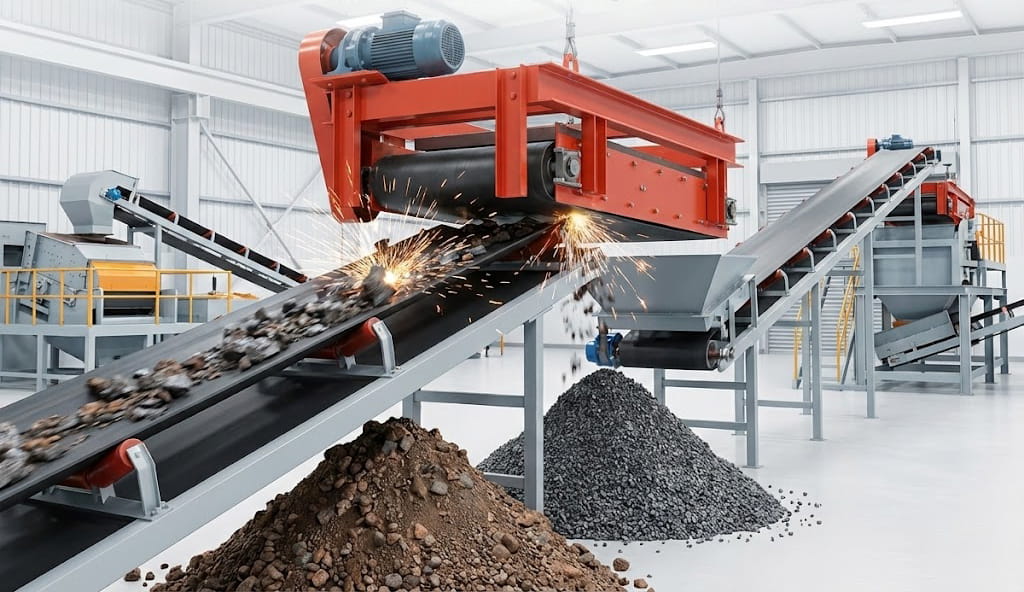 magnetic separation in mineral processing