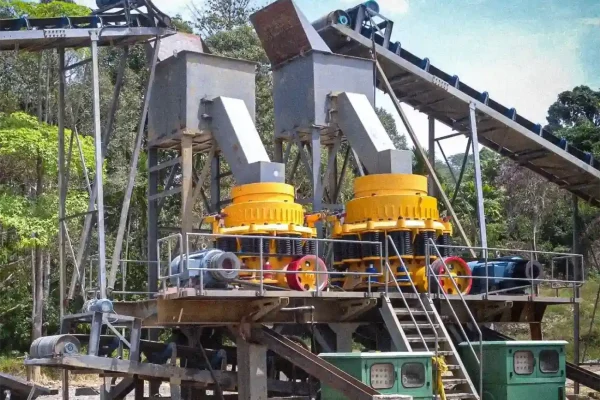 Iron-ore-cone-crusher-torque-limiting-magnetic-coupling